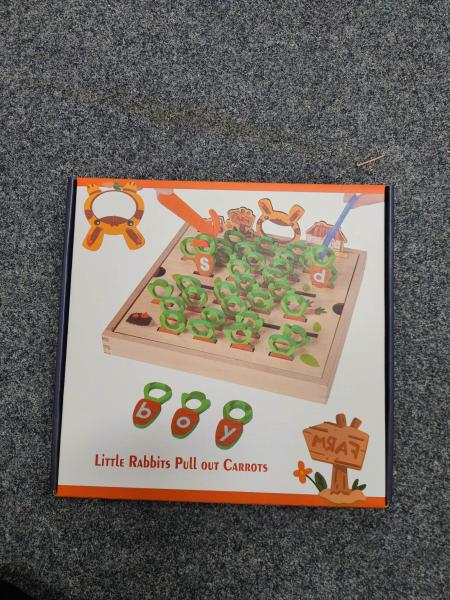 Kinder Holz-Erntespiel - Bauernhof Holzspielzeug