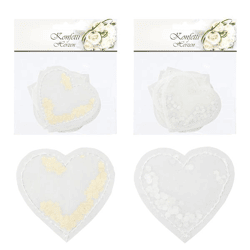 Konfetti Herz, 6er Set, 2/s, ca.5cm