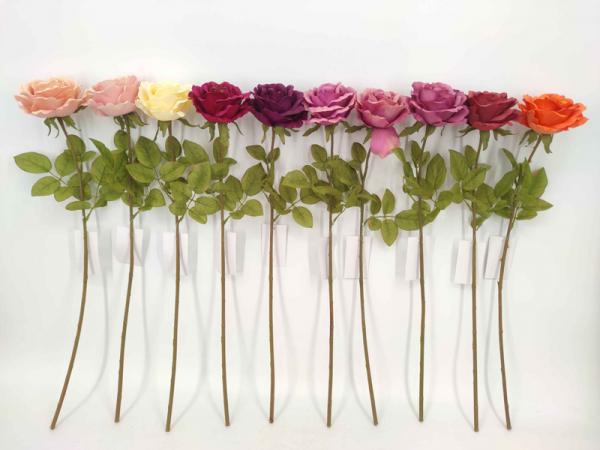 Kunstblume, Rose Spray, 4/s ca. 59cmH