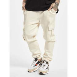 Casual Urban Classics Men's Jeans with Drawstring Pockets, 300 g/m², Cotton, Ecru-White