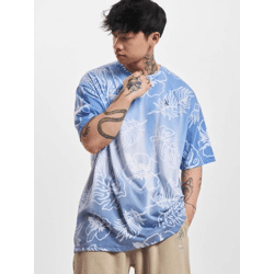 lässiges Just Rhyse Herren T-Shirt Oversize mit Baumwolle Blau