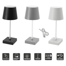 LED, USB Tischleuchte, 3/s, ca. 26cm