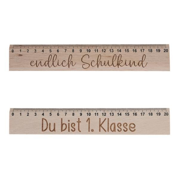 Lineal Schulanfang, 2/s, 20cm
