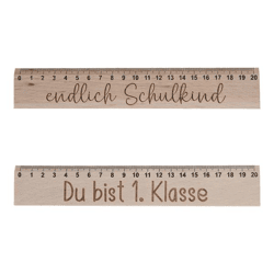 Lineal Schulanfang, 2/s, 20cm
