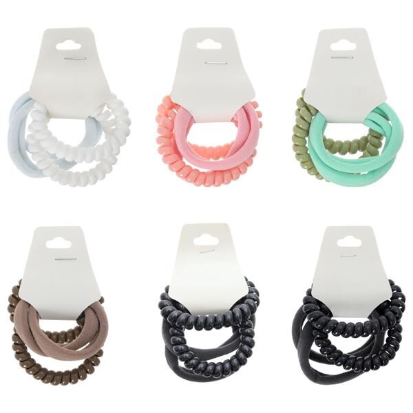 Loop Haarband 4er Set, 6/s