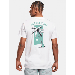 modernes Mister Tee Herren T-Shirt 200 g/m² mit Baumwolle Weiß