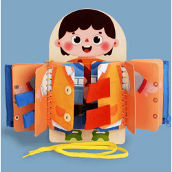 Montessori Anzieh-Lernspielzeug Spielzeug NEU