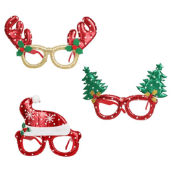 Partybrille Weihnachten,3/s, ca. 14cmB