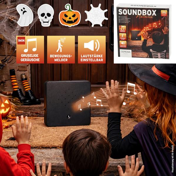 Soundbox Halloween, ca. 12x12cm