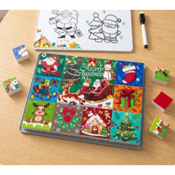 Christmas Puzzle Building Block | Children's Toy