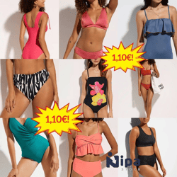 1,10€ Damen-Bademode Kategorie A, Neuware, BHs, Tops, Slips, Strings, Shorts, Größen XS bis XXXL, deutsche Katalogware