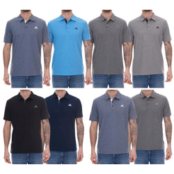 adidas Drive Polo oder Drive Polo Heather Herren Polo-Shirt mit AeroReady nachhaltiges Sport Golf-Hemd in Grau, Blau, Schwarz