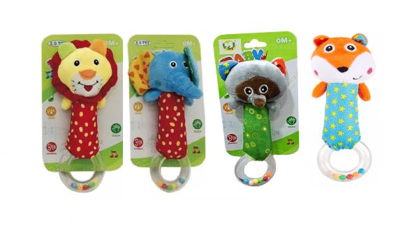 Baby Rassel - Greiflinge mit Kugeln