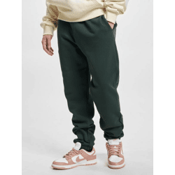 Comfortable Urban Classics Men's Jeans with Drawstring Pockets, 460 g/m², Cotton, Green