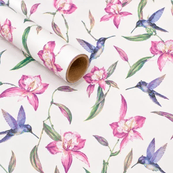 Horn Gift Wrap, Flora, 70 x 200 cm