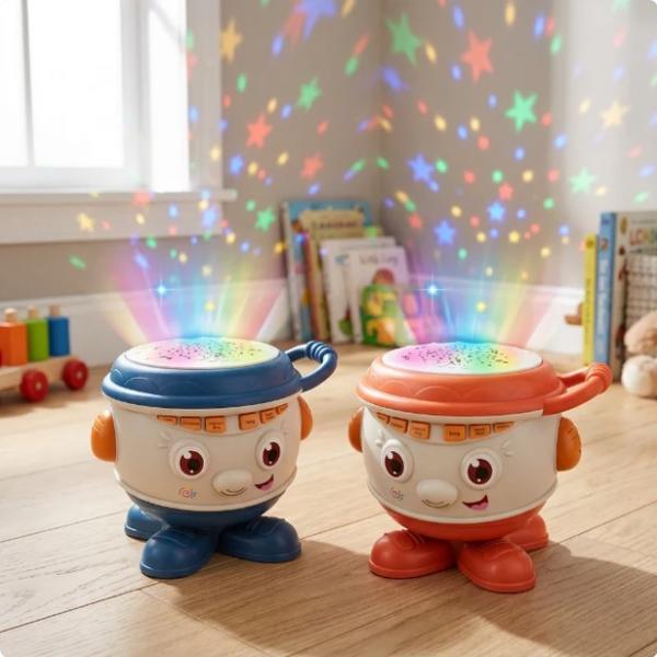 Interaktive Musik-Trommel für Kinder