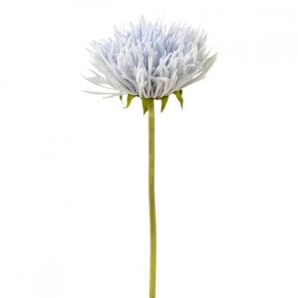J-Line artificial flower Chrysanthemum light blue 41 cm
