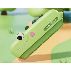 Kinder-Mundharmonika im Dinosaurier-Design