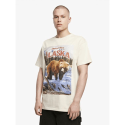 lässiges Mister Tee Herren T-Shirt 240 g/m² mit Baumwolle Beige