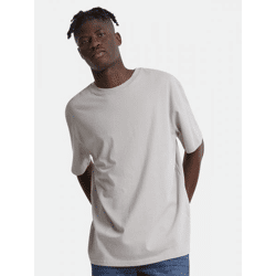 lässiges Urban Classics Herren T-Shirt 240 g/m² mit Baumwolle Grau