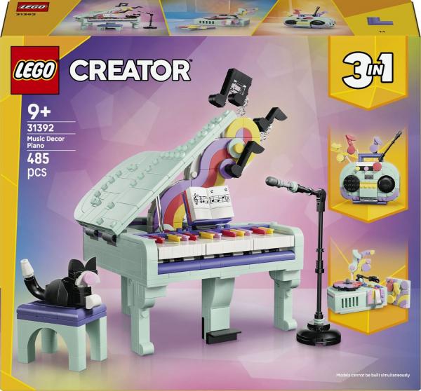LEGO® 31392 Creator - Decorative Piano with Cat (485 pieces)