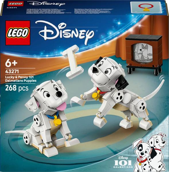 LEGO&reg; Disney Classic 43271 - Die Welpen Lucky und Penny aus 101 Dalmatiner (268 Teile)
