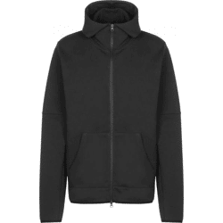 moderner Stylefile Herren Hoodie Reißverschluss Kapuze mit Baumwolle Schwarz