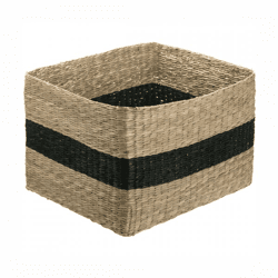 NHG-Korb natur/schwarz 30 cm