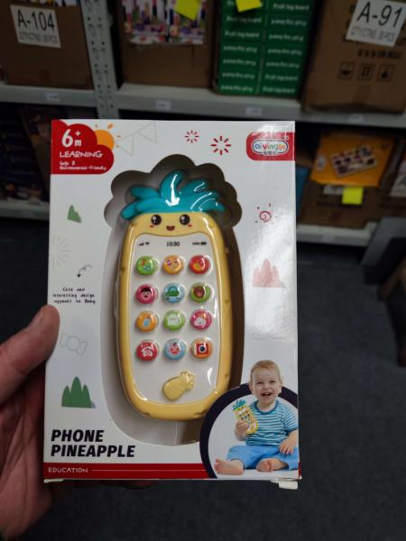 Pineapple Baby-Telefon Spielzeug