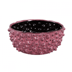 PTMD flower pot Marel Dots purple L 24 cm