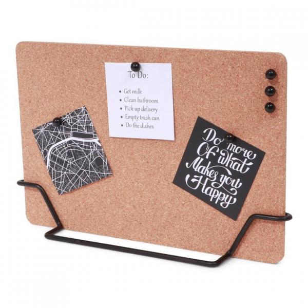 Senza bulletin board on a 30-cm stand