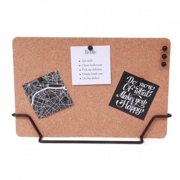 Senza bulletin board on a 30-cm stand