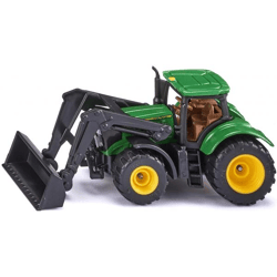 SIKU 1395 - John Deere with front loader - Model car