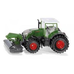 SIKU 2000 - Tractor Fendt 942 Vario with front mower, 1:50 - Model car