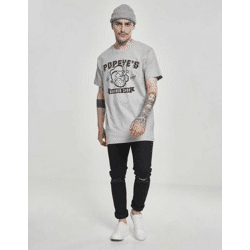 Sporty Merchcode Men's T-Shirt, 180 g/m², Cotton Blend, Gray