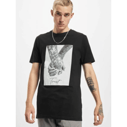 sportliches Mister Tee Herren T-Shirt 180 g/m² mit Baumwolle Schwarz