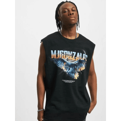 MJ Gonzales Men's Sporty Oversized T-Shirt, 180200 g/m², Cotton, Black