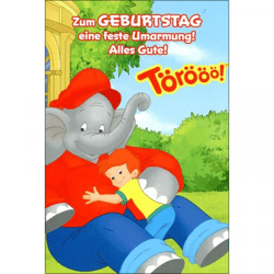Taunus 3001004 - Benjamin Blümchen Geburtstagskarten