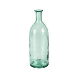 Florencia Green Vase/Bottle, 35 cm