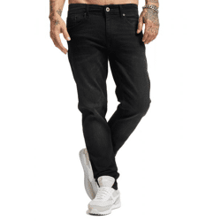 Petrol Industries Denim Tapered Regular Straight Fit Jeans schwarz