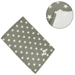 Placemat Star cotton gray 48 cm