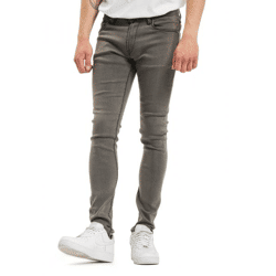 Reell Jeans Radar Stretch Super Slim Fit Jeans Grau