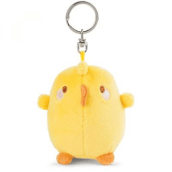 Nici 47741 - Molang - Piu Piu chick key ring, 8 cm