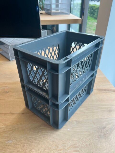 72 Euro Containers TK 300/145, Gray (300x200x145 mm) | Stackable Transport Containers | Great Price Starting at €3.00