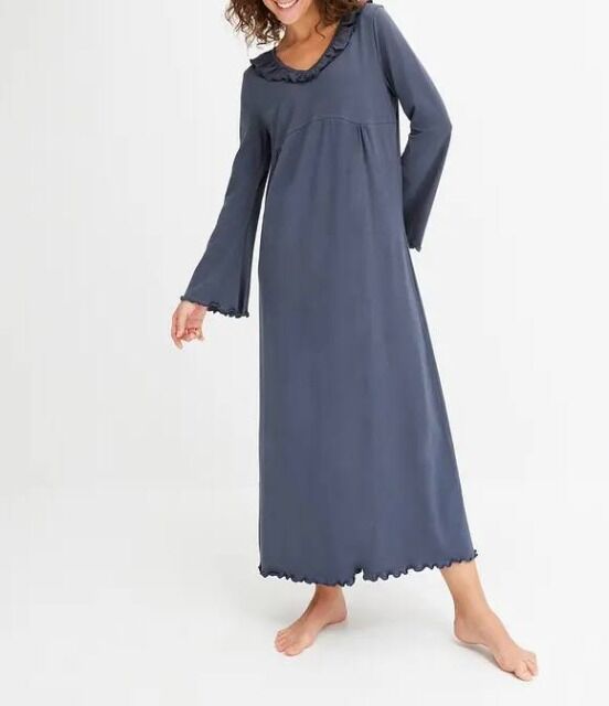 Ab 1,90 €/Stk. Nachthemden Kategorie A, 95 % Bio-Baumwolle, Größen S–3XL, Neuware, MOQ 50 Stück, Lagerware aus Deutschland