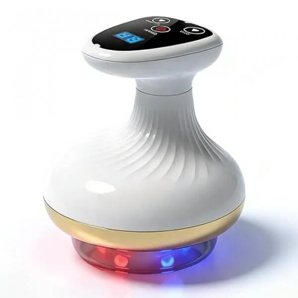 CelluSculpt 4-in-1-Anti-Cellulite-Wärmemassagegerät | Kabelloses Vakuum-Schröpfverfahren & LED-Therapie