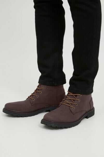 klassische BLEND BHFootwear Herren Stiefel mit Schn&uuml;rung Boots 20713014-191016 Braun