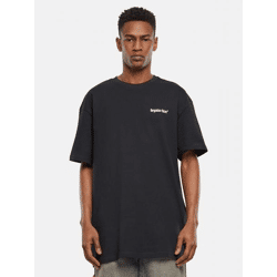 lässiges Forgotten Faces Herren T-Shirt Oversize 240 g/m² mit Baumwolle Schwarz