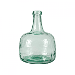 Vase „Flasche“ Milan, grün, 26 cm