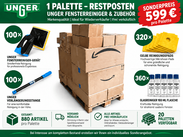 UNGER Fensterreiniger Gerät & Zubehör